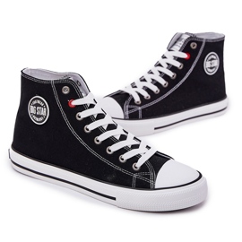 Material Men's Sneakers Big Star NN174304 Système noir Hi-Poly System le noir 8
