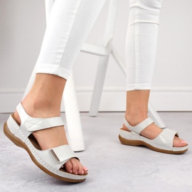 Sandales confortables eVento W EVE223F, argent 4