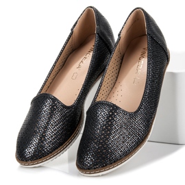 Vinceza Seigneurs ajourés noirs le noir 1