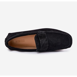 Big Star RR174049 Mandards en daim masculin le noir 2