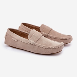 Big Star RR174050 Mandons en daim masculin beige 1