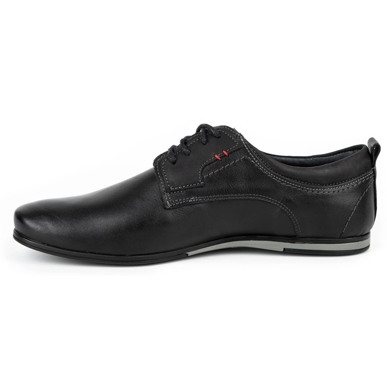 Olivier Chaussures en cuir masculin 731 noir 1