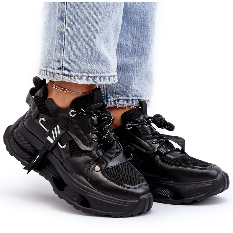 GOE Baskets Femme NN2N4040 Noir le noir 6