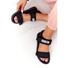 Sandales de sport pour femmes Big Star HH274A024 Noir 5