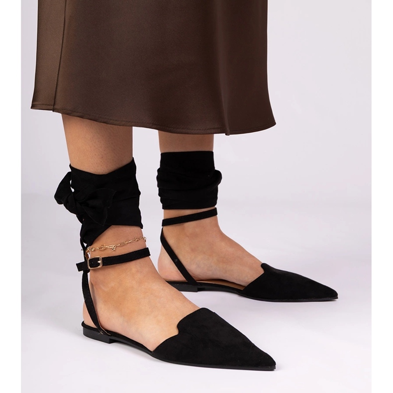 Talons plats noirs le noir 2