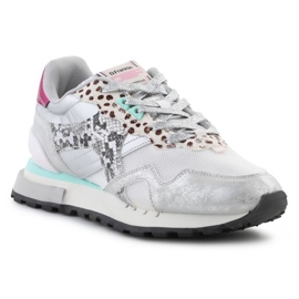 D.Franklin Chaussures Vibla Zig Patch DFSH378006-SILV blanche 1