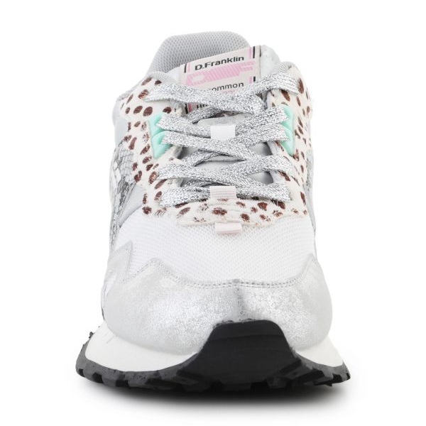 D.Franklin Chaussures Vibla Zig Patch DFSH378006-SILV blanche 2