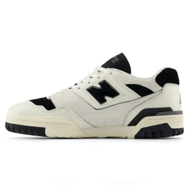 New Balance Unisexe BB550Leg Chaussures blanches et noires 1 New Balance Unisexe BB550Leg Chaussures blanches et noires 1