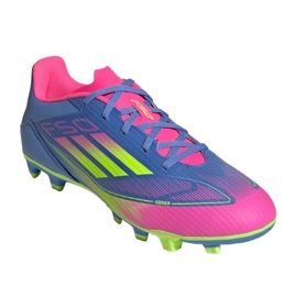 Adidas F50 Club FG / MG IE1245 Chaussures de football bleu 1