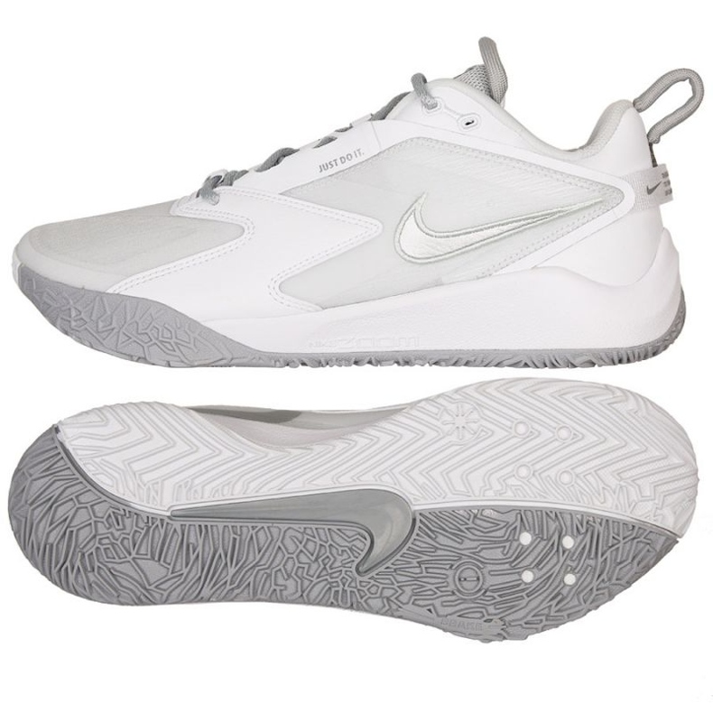 Chaussures de volleyball Nike Air Zoom Hyperace 3 FQ7074-001 blanc 1