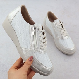 Chaussures de service pour Silver Sabatina LH01 argent 1 Chaussures de service pour Silver Sabatina LH01 argent 1