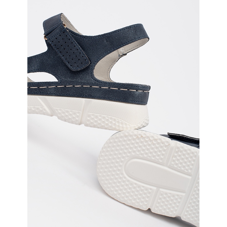 Goodin Sandales féminines classiques de la Marine bleu 1 Goodin Sandales féminines classiques de la Marine bleu 1