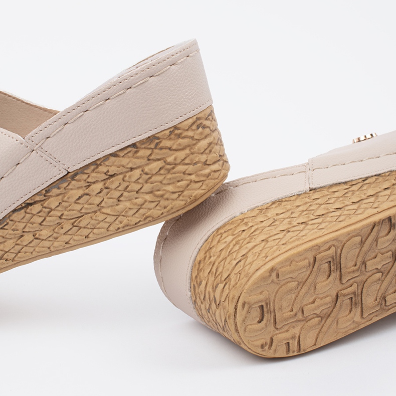 Goodin Cales féminines beige 1