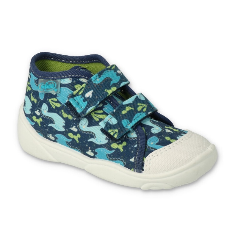 Befado chaussons enfants 212P076 dragons bleus 1 Befado chaussons enfants 212P076 dragons bleus 1