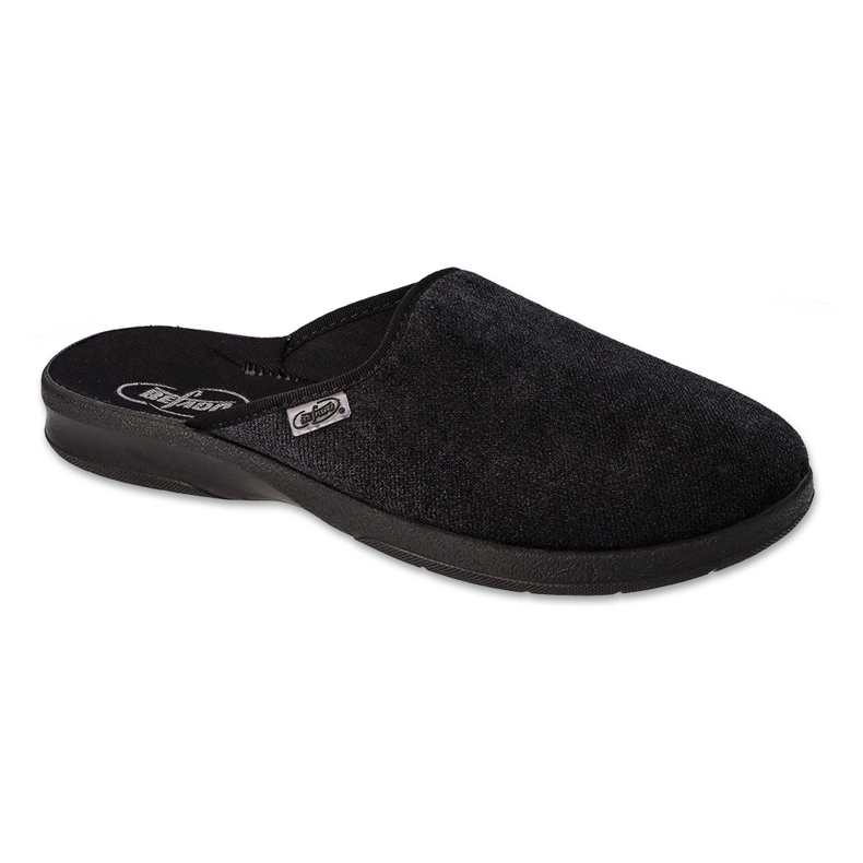 Befado chaussons en polyuréthane pour hommes 548M032 noir le noir 1