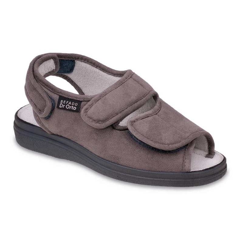 Dr.ORTO Befado Sandales pour hommes pu 676M006 gris 1