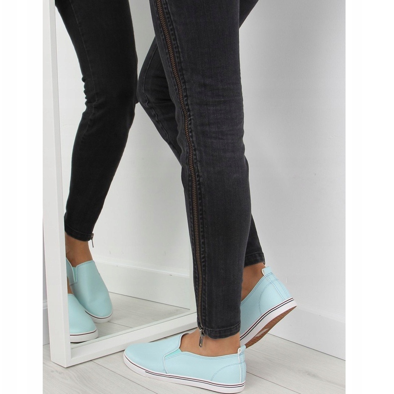 Baskets slip-on bleu xl08p L.BLUE 1