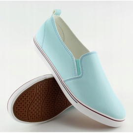 Baskets slip-on bleu xl08p L.BLUE 4