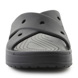 Crocs Classic Womens Cross Strap Flip Flops 210840-001 le noir 2