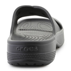 Crocs Classic Womens Cross Strap Flip Flops 210840-001 le noir 5