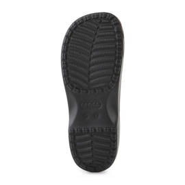 Crocs Classic Womens Cross Strap Flip Flops 210840-001 le noir 6