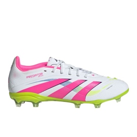 Adidas Predator Elite FG JR ID3757 Chaussures de football blanc 1