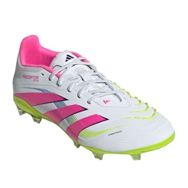 Adidas Predator Elite FG JR ID3757 Chaussures de football blanc 2