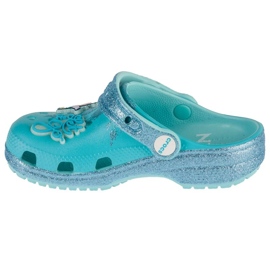 Crocs Classic Frozen Elsa Clog Flip Flops 210235-90H bleu 1