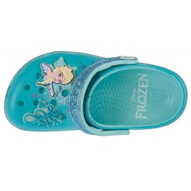 Crocs Classic Frozen Elsa Clog Flip Flops 210235-90H bleu 2