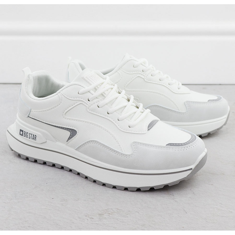 Chaussures de sport féminine Big Big Star RR274A213 blanc 2