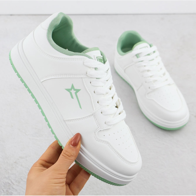 Chaussures de sport féminine Big Big Star RR274A246 blanc 1