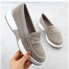 Chaussures ouvertes pour femmes sur la plate-forme grise Sergio Leone 095H 1