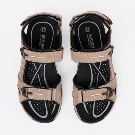 Goodin Sandales sportives brunes féminines 2 Goodin Sandales sportives brunes féminines 2