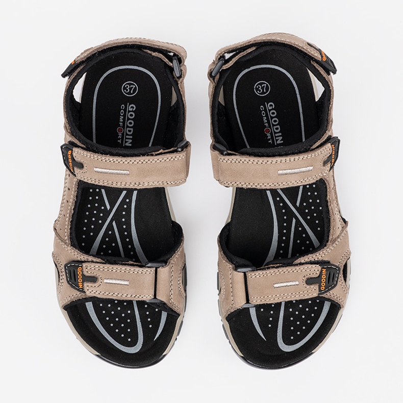 Goodin Sandales sportives brunes féminines 2 Goodin Sandales sportives brunes féminines 2