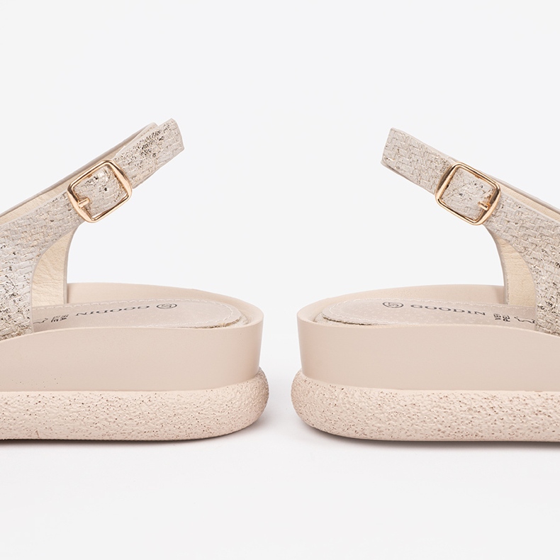 Goodin Bonnes sandales des femmes confortables beige confortables 1 Goodin Bonnes sandales des femmes confortables beige confortables 1