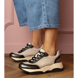 Sneakers sportifs gris femmes 1 Sneakers sportifs gris femmes 1