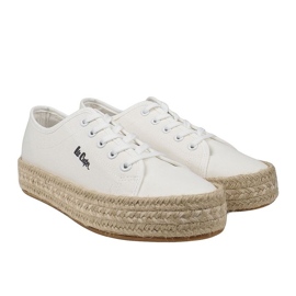 Chaussures pour femmes Espadrilles Lee Cooper LCW-25-44-3217LA blanc 1