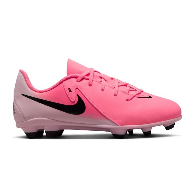 Nike Phantom GX II Club FG / MG JR FJ2600-600 Chaussures de football rose 1 Nike Phantom GX II Club FG / MG JR FJ2600-600 Chaussures de football rose 1