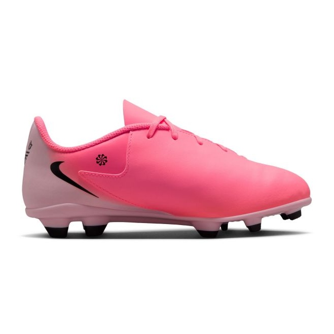 Nike Phantom GX II Club FG / MG JR FJ2600-600 Chaussures de football rose 2 Nike Phantom GX II Club FG / MG JR FJ2600-600 Chaussures de football rose 2