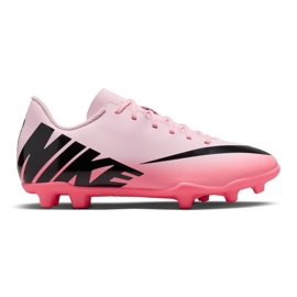 Nike Mercurial Vapor 15 Club FG / Mg Jr DJ5958-601 Chaussures de football rose 1