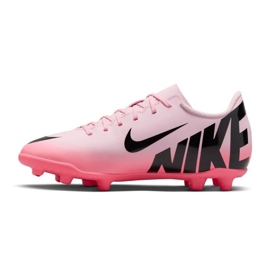 Nike Mercurial Vapor 15 Club FG / Mg Jr DJ5958-601 Chaussures de football rose 2