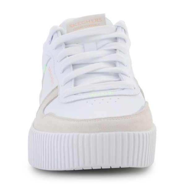 Chaussures Skechers Jade - Type élégant 185092-WMLT blanche 1 Chaussures Skechers Jade - Type élégant 185092-WMLT blanche 1