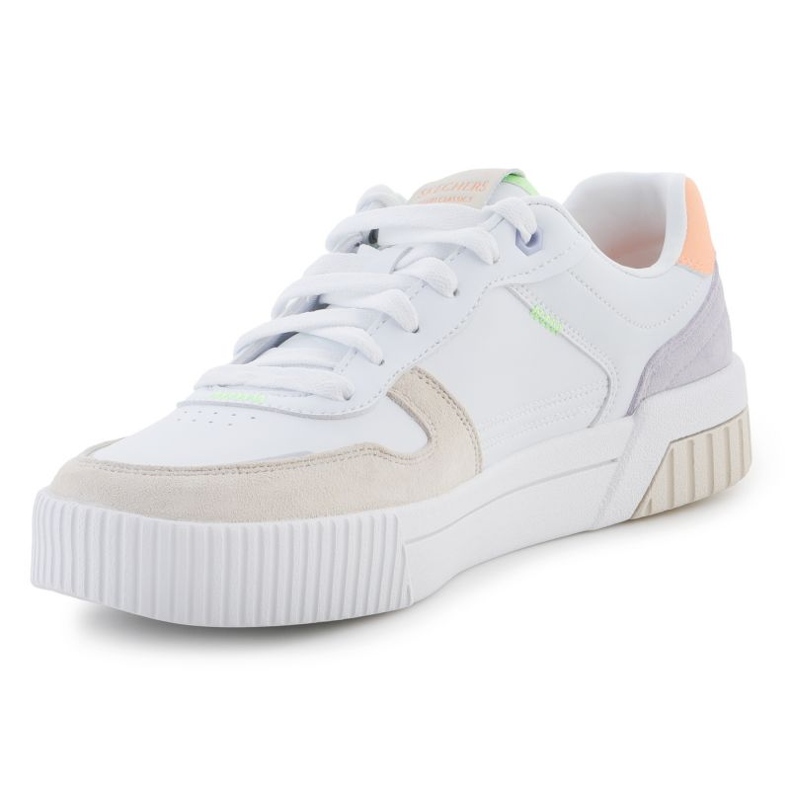 Chaussures Skechers Jade - Type élégant 185092-WMLT blanc 2
