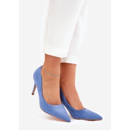 Blue Eco Sued Talons bleu 1 Blue Eco Sued Talons bleu 1
