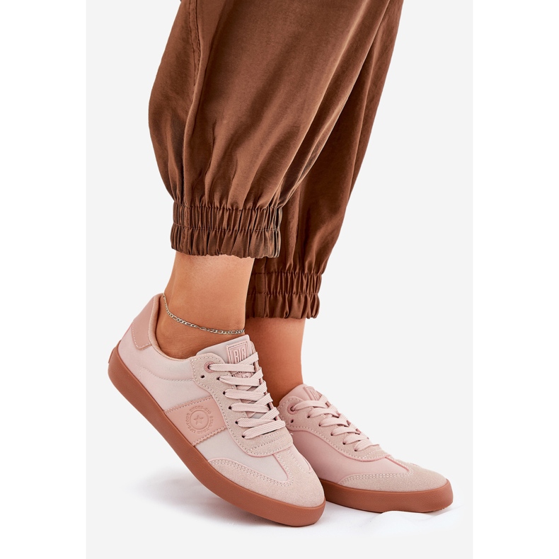 Sneakers féminins Big Star RR274373 Pink rose 1
