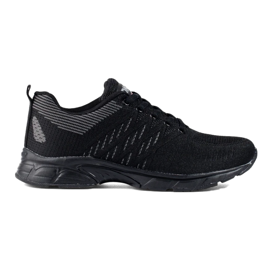 SHELOVET Baskets en textile noir foncé pour femmes 1