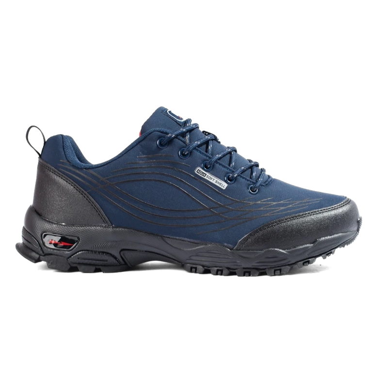 Chaussures de trekking softshell homme DK bleu 2 Chaussures de trekking softshell homme DK bleu 2