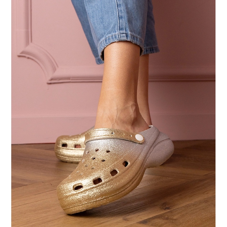 Tongs de l'or argent 1