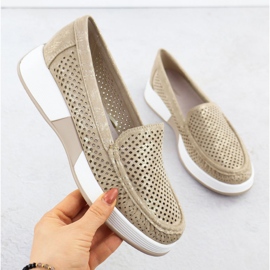 Chaussures ouvertes pour femmes sur la plateforme Golden Sergio Leone 094H doré 1