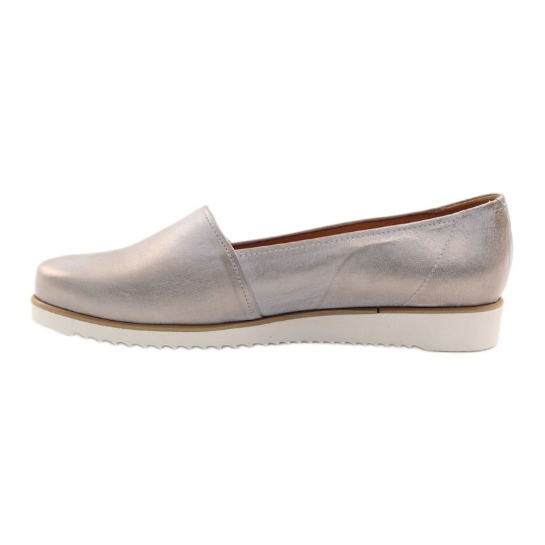 Chaussures femme Badura beige et or d'or 2